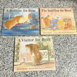 3/$25 Lot of bear books